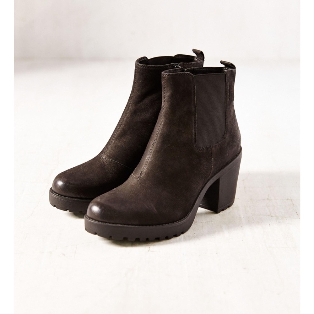 Vagabond Shoemakers Grace Platform Leather Ankle Boot